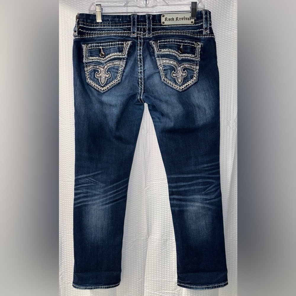 Rock Revival Ciel Easy Capri jeans size 28
